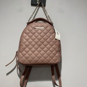 NEW Steve Madden Bjells Mauve Quilt Backpack